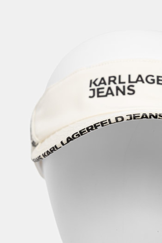 Karl Lagerfeld Jeans șapcă cozoroc B2W33076 bej SS26