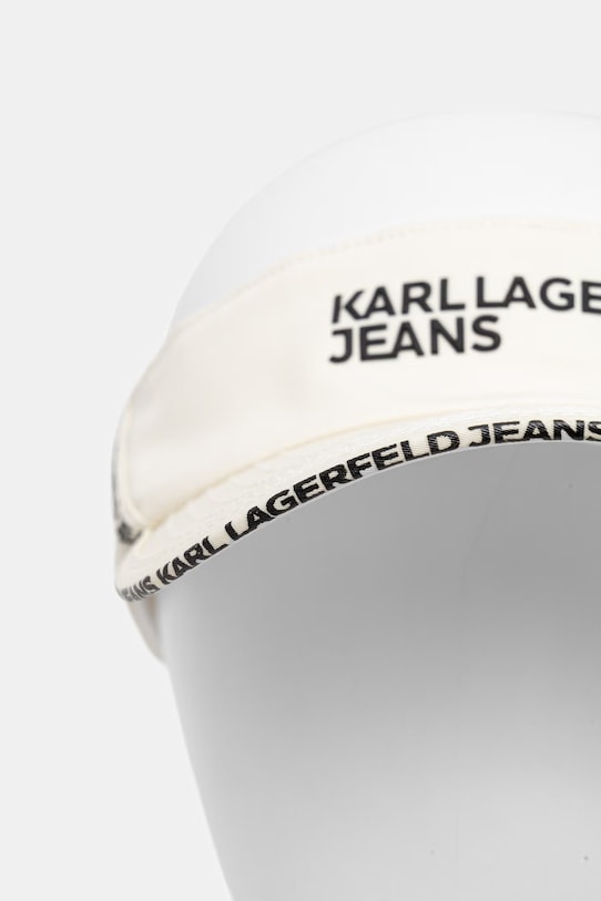 Karl Lagerfeld Jeans șapcă cozoroc B2W33076 bej SS26