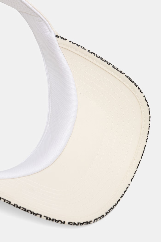 Karl Lagerfeld Jeans șapcă cozoroc bej B2W33076