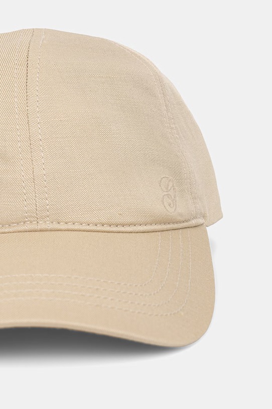 Gant czapka z daszkiem damska 4901021 beżowy SS26