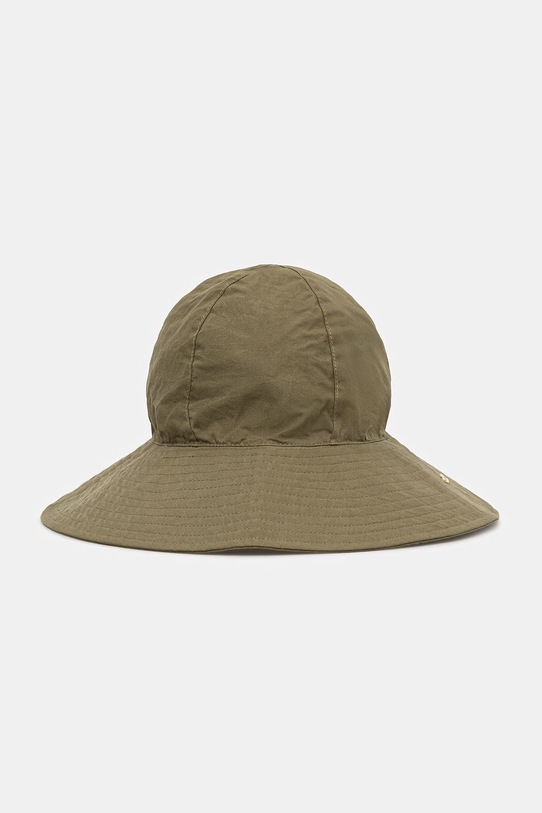 Barbour bucket hat bawełniany damski LHA0621SG71 zielony SS26
