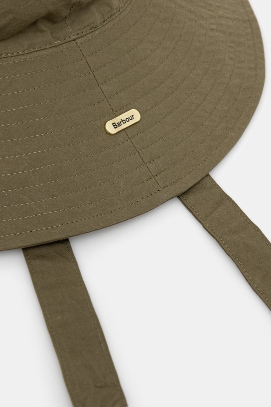 Akcesoria Barbour bucket hat bawełniany damski LHA0621SG71 zielony