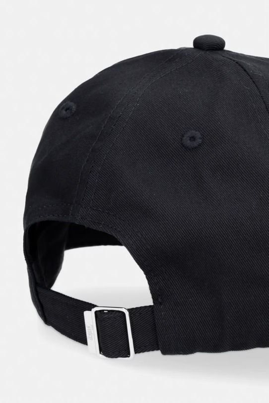 Akcesoria Juicy Couture czapka z daszkiem damska bawełniana CREST CAP JCAWH126708 czarny