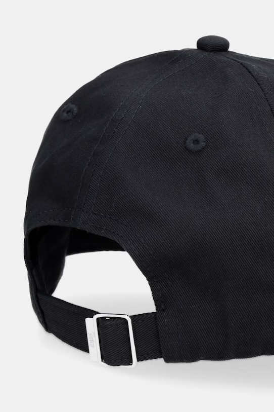 Akcesoria Juicy Couture czapka z daszkiem damska bawełniana CREST CAP JCAWH126708 czarny