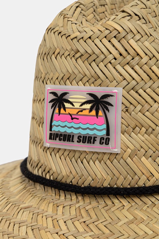 Rip Curl kapelusz słomkowy damski MIXED STRAW beżowy 033WHE