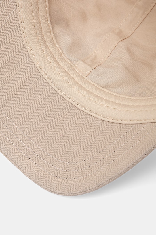 Rip Curl czapka z daszkiem damska bawełniana CAMPUS CAP beżowy 077WHE