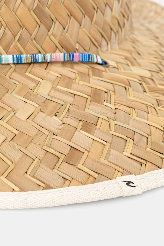 Rip Curl kapelusz słomkowy damski MIXED SURF STRAW SUN HAT beżowy 07NWHE