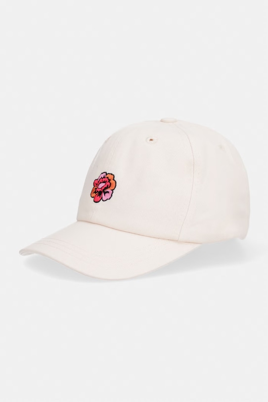 Rip Curl czapka z daszkiem damska bawełniana CARIOCA beżowy 07QWHE