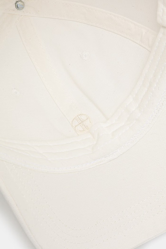 Anine Bing Jeremy czapka bejsbolowa bawełniana damska beżowy A.12.9084.