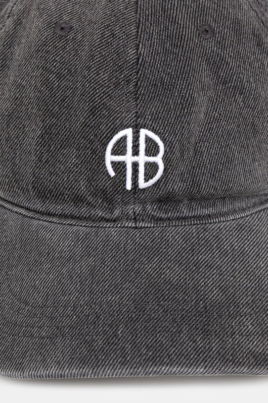 Anine Bing Jeremy Baseball Cap czapka bejsbolówka jeansowa damska A.12.12043 szary SS26