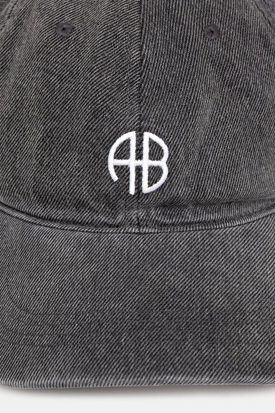 Anine Bing Jeremy Baseball Cap czapka bejsbolówka jeansowa damska A.12.12043 szary SS26