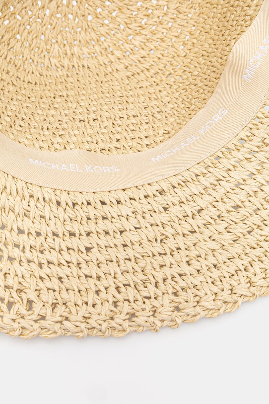 MICHAEL Michael Kors kapelusz słomkowy damski beżowy 29MKWC558520