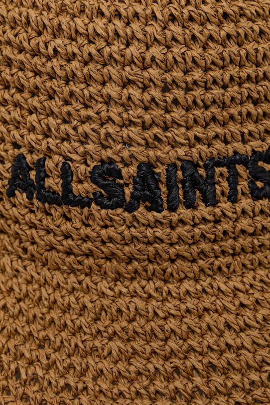 Dámsky klobúk AllSaints 29W079XE béžová SS26