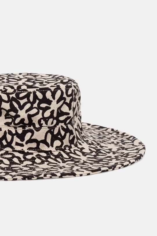 Marimekko kapelusz z szerokim rondem damski 095595 czarny SS26