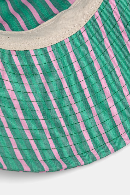 Marimekko kapelusz damski bawełniany turkusowy 095597