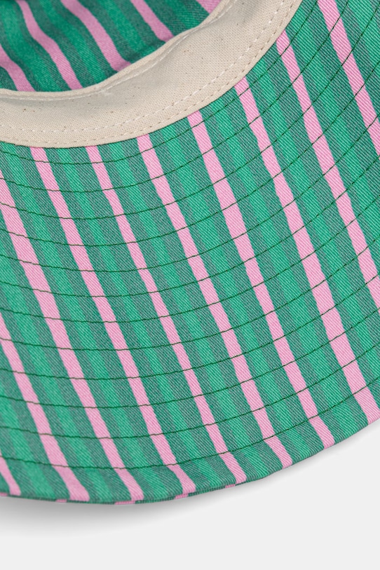 Marimekko kapelusz damski bawełniany turkusowy 095597