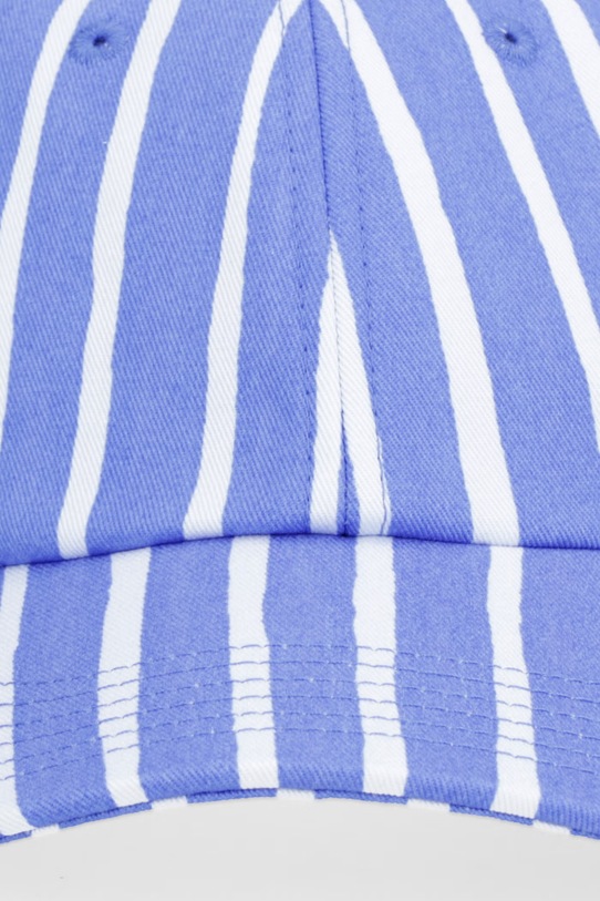 Marimekko czapka baseballowa damska bawełniana 095594 niebieski SS26