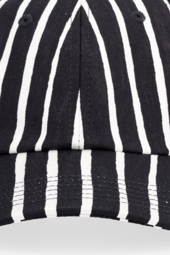 Marimekko czapka z daszkiem damska bawełniana 095594 czarny SS26