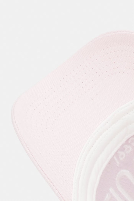 Liu Jo Czapka z daszkiem damska bawełniana różowy VA6206.T9555