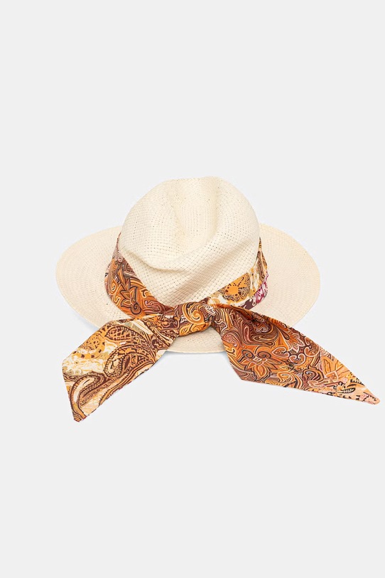 Liu Jo kapelusz damski VA6208.T9437 beżowy SS26