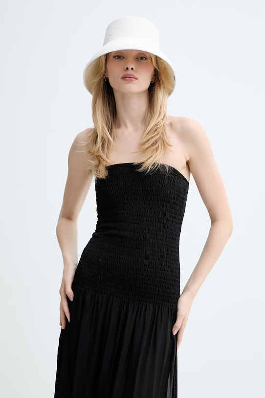 LE SH KA headwear kapelusz damski White Bucket WhiteBucket