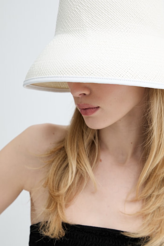 LE SH KA headwear kapelusz damski White Bucket WhiteBucket