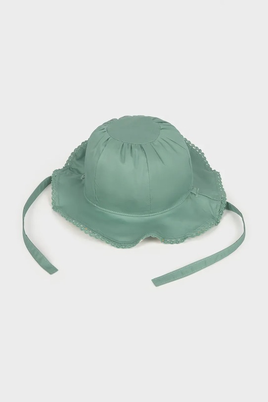 Mayoral kapelusz dwustronny bawełniany dziecięcy 10144.4K.Baby.PPY2 turkusowy SS26