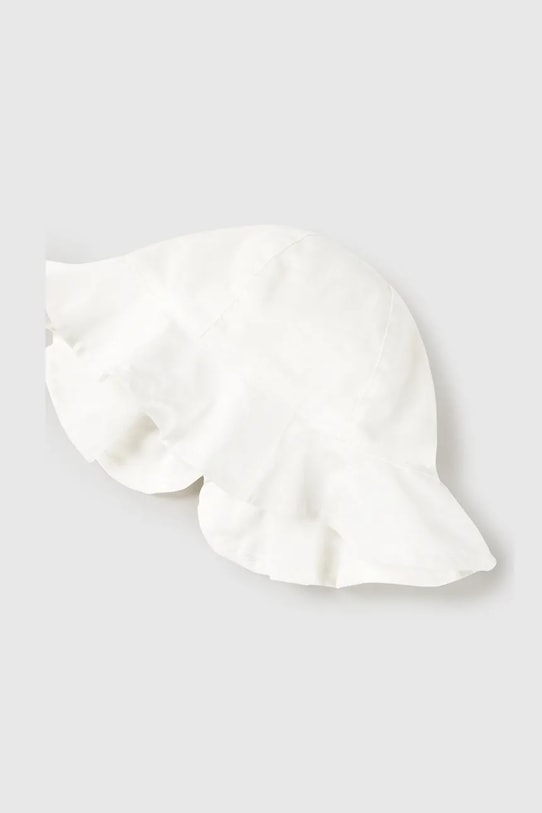 Mayoral kapelusz bawełniany dziecięcy 10145.4P.Baby.PPY2 biały SS26