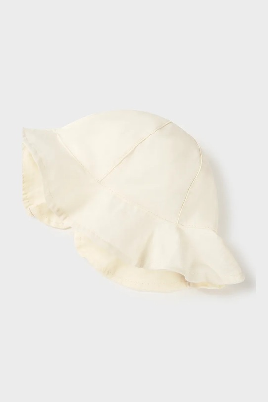 Детска памучна капела Mayoral 10145.4P.Baby.PPY2 бежов SS26