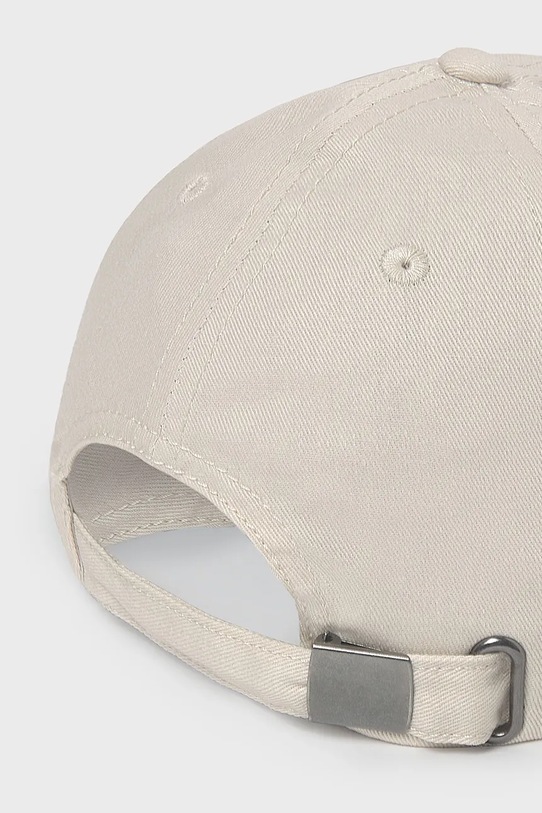 Mayoral czapka z daszkiem bawełniana dziecięca 10228.8E.0.PPY2 beżowy SS26