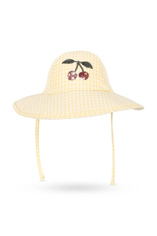 Παιδικό καπέλο Konges Sløjd ETTA SWIM HAT KS104788.PPY2 κίτρινο SS26