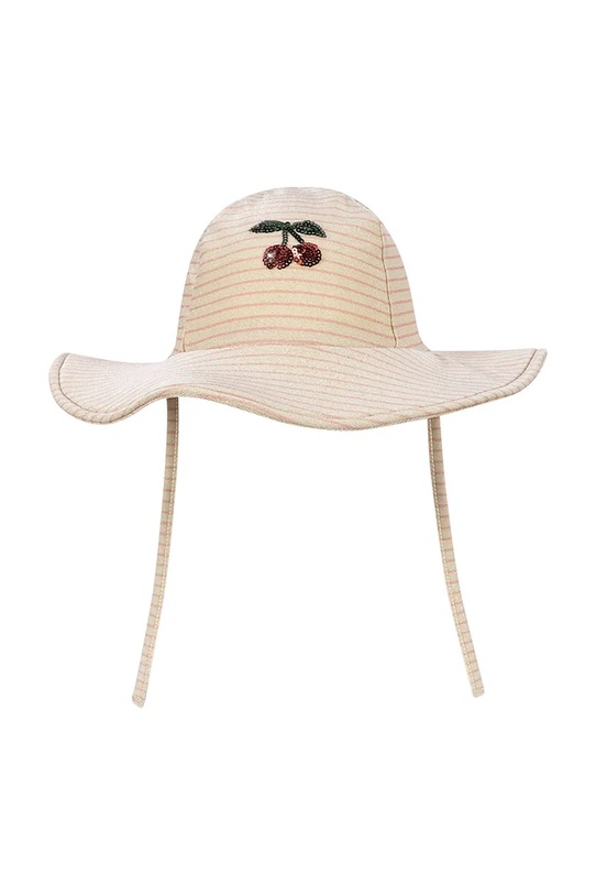 Konges Sløjd kapelusz dziecięcy JADE SWIM HAT KS104858.PPY2 beżowy SS26