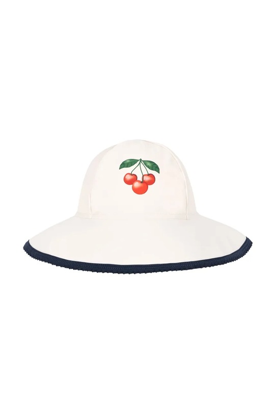 Konges Sløjd kapelusz dziecięcy VILJA SWIM HAT GRS KS105121.PPY2 biały SS26