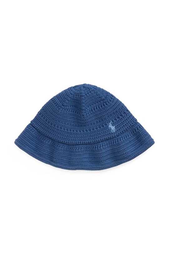 Dětský bavlněný klobouk Polo Ralph Lauren bavlna námořnická modř 313A11249002