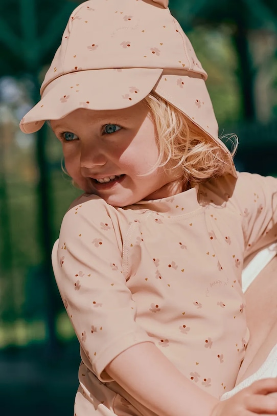 Liewood detská šiltovka Senia Sun Hat With Ears ružová LW17682.G.PPY2