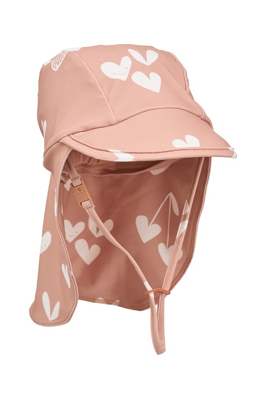 Liewood czapka z daszkiem dziecięca Cecilia Swim Hat LW19880.G.PPY2 różowy SS26