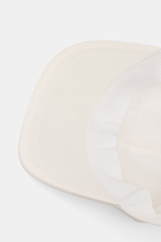 Elisabetta Franchi czapka z daszkiem bawełniana dziecięca beżowy EFCP033.C.CA033