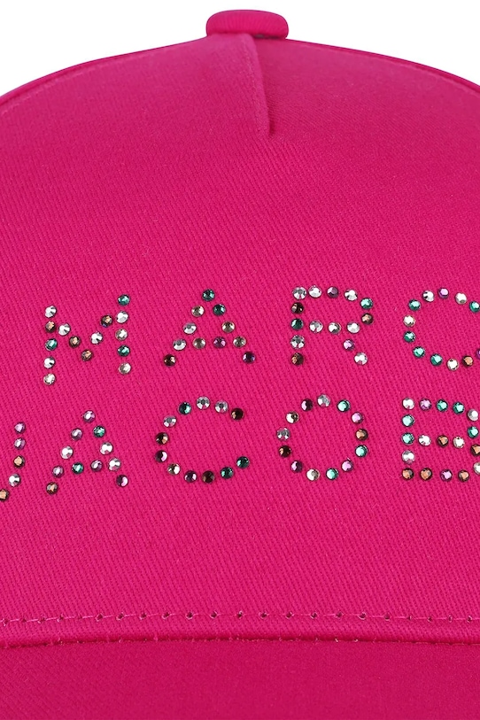 Pamučna kapa sa šiltom za bebe Marc Jacobs roza W60838