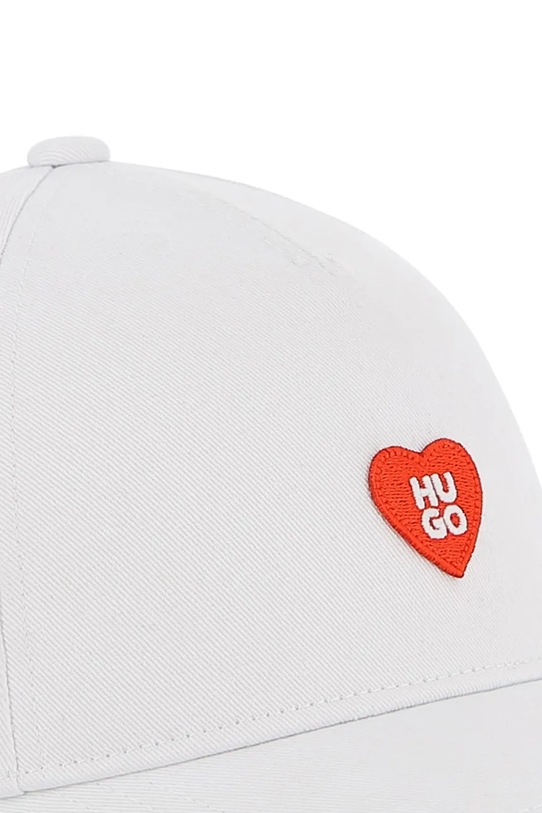 Pamučna kapa sa šiltom za bebe HUGO bijela G01160.52.56