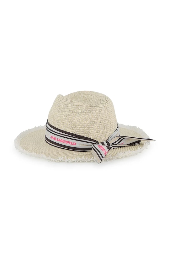 Detský klobúk Karl Lagerfeld Z31199.52.56 béžová SS26