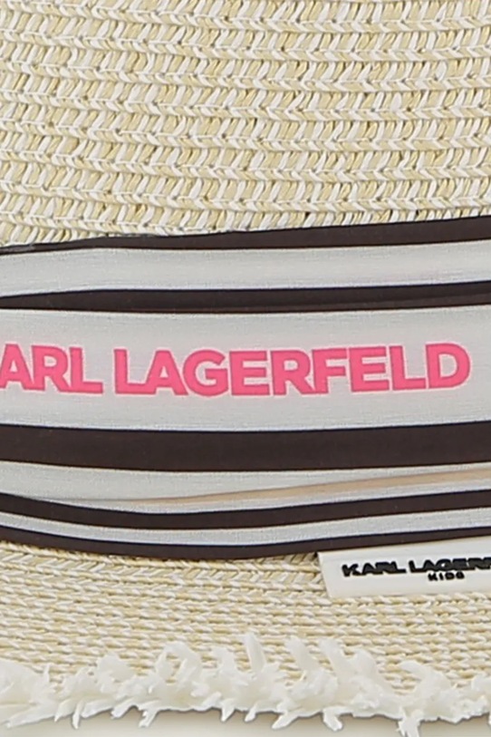 Detský klobúk Karl Lagerfeld béžová Z31199.52.56