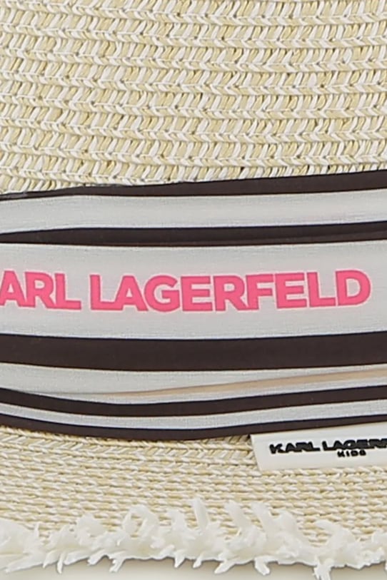 Detský klobúk Karl Lagerfeld béžová Z31199.52.56