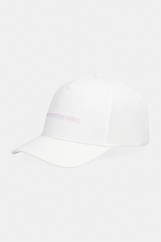 Guess czapka z daszkiem dziecięca bawełniana beżowy J6GZ22.WO08O.PPY2.M