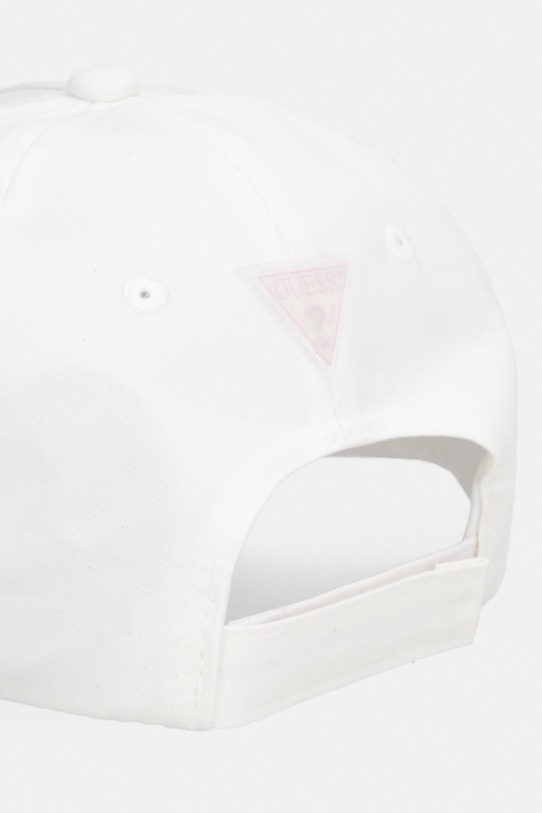 Dziewczynka Guess czapka z daszkiem dziecięca bawełniana J6GZ22.WO08O.PPY2.M beżowy