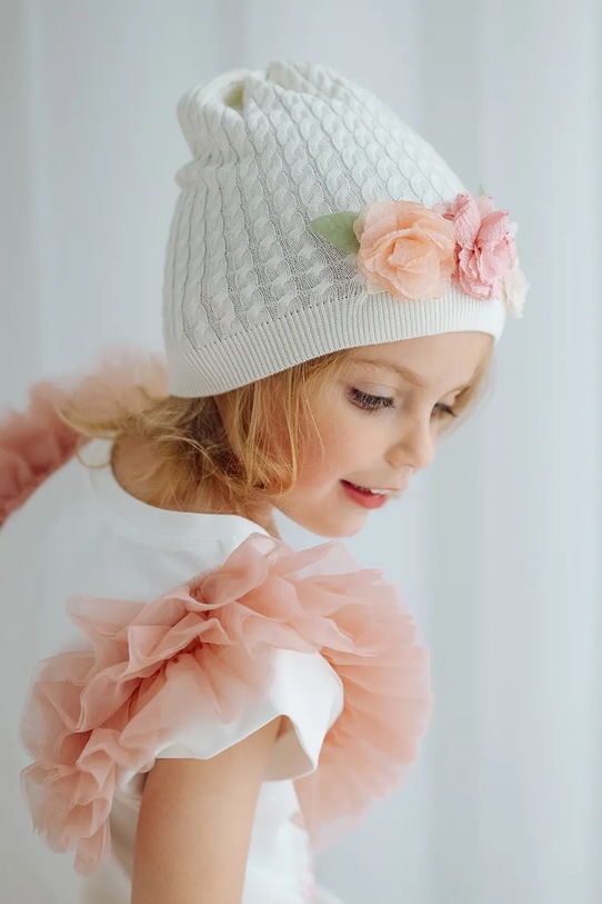 Jamiks czapka dziecięca ALBORADA biały ALBORADA.Nak.g.JWI069.G