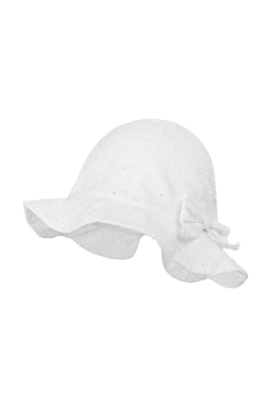 Jamiks kapelusz dziecięcy bawełniany CANDELLINA CANDELLINA.N.g.JLI137.G biały SS26