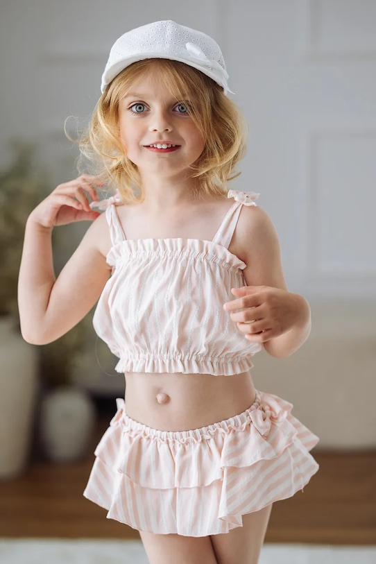 Jamiks Καπέλο με γείσο βρεφικό βαμβακερό CHISPITA CHISPITA.Na.gl.JLI099.G