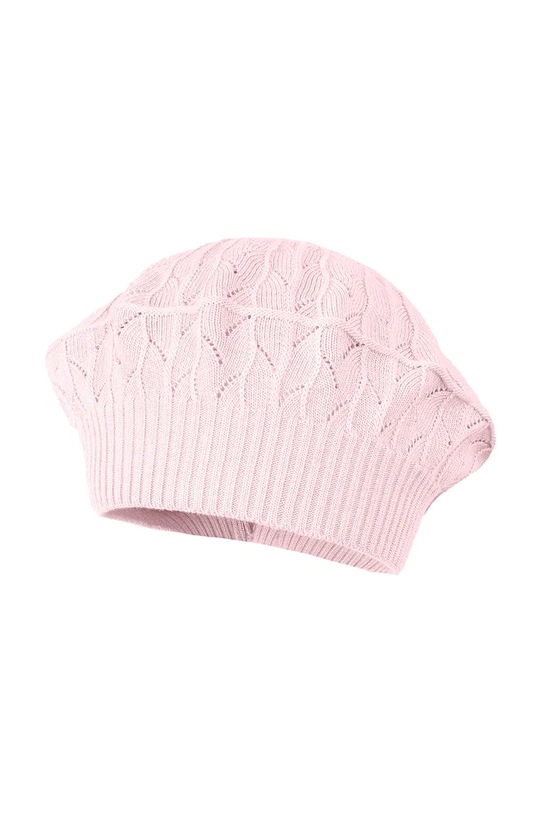 Jamiks beret dziecięcy HELENE HELENE.Nak.glo.JWI092.G różowy SS26