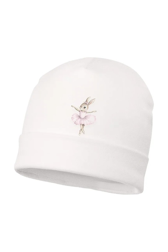 Jamiks czapka dziecięca bawełniana LUCERTA biały LUCERTA.Nak.gl.JWI051.G