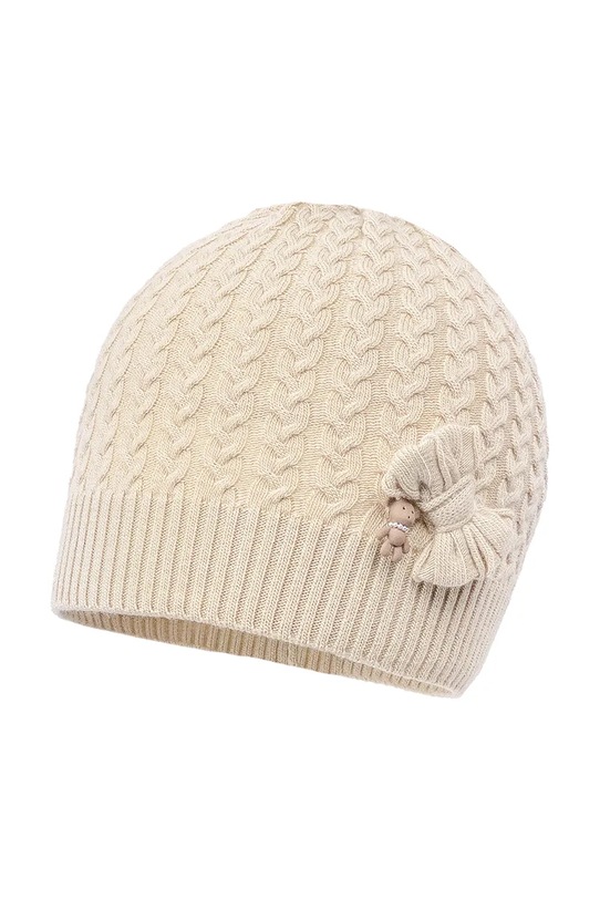 Jamiks czapka dziecięca LUVIA beżowy LUVIA.Nak.glow.JWI026.G